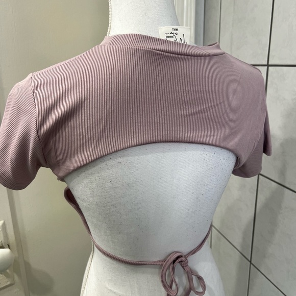 Mood Crop Top NWOT - Picture 2 of 3